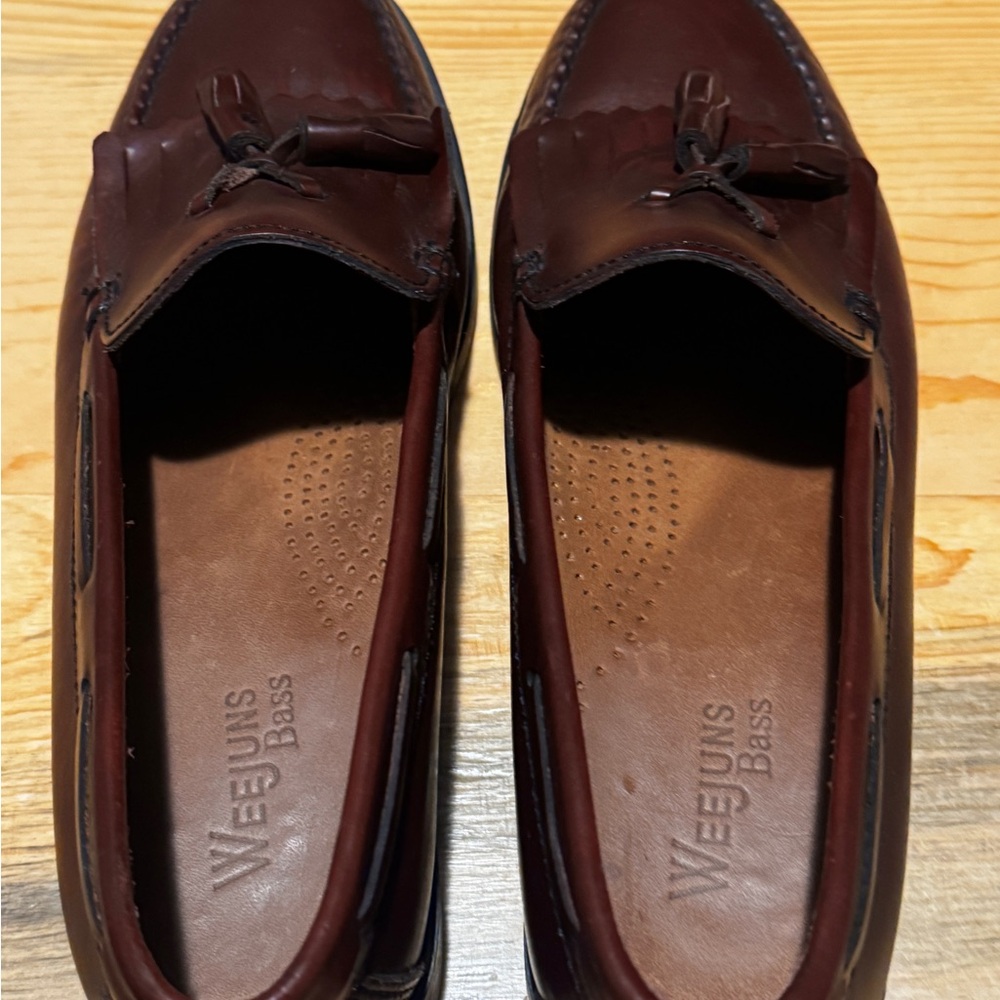 G.H. Bass & Co. Dark Brown Tassel Loafers Marietta II - Picture 7 of 9